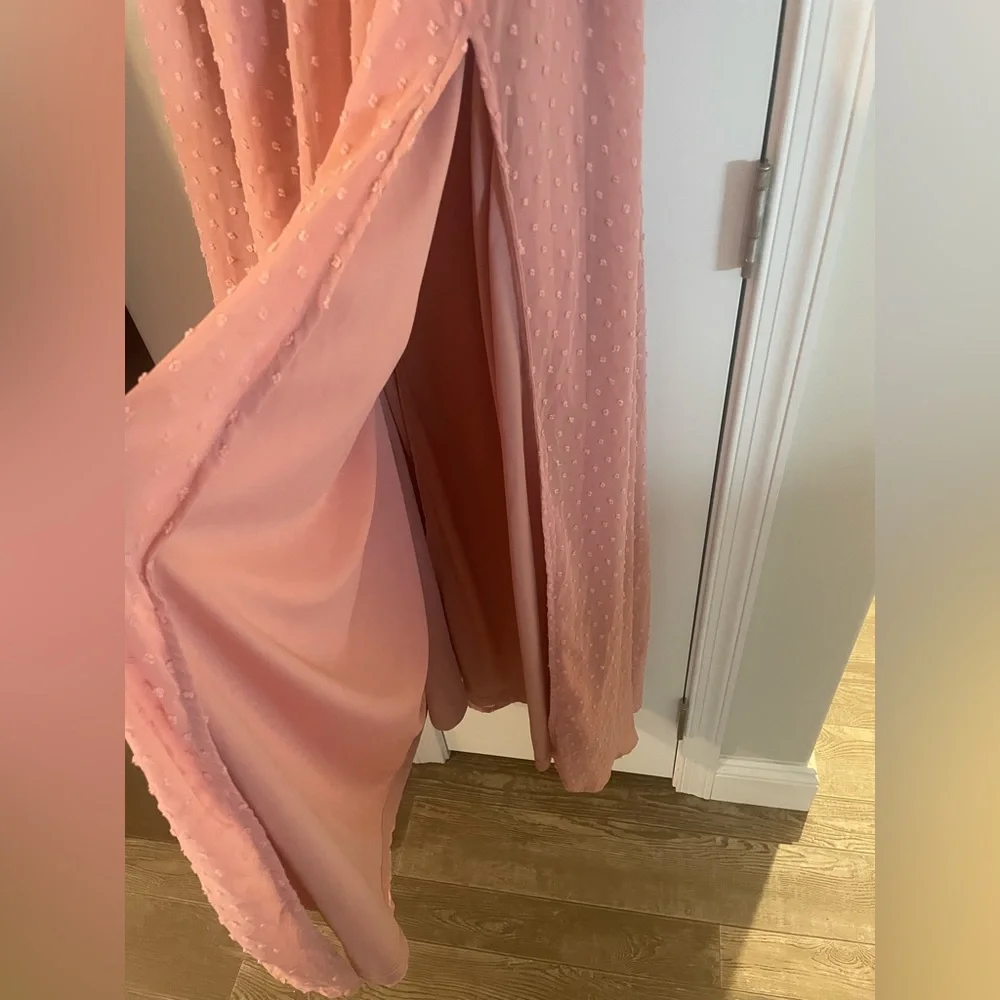 Lulus Full Length Pink Dress - Picture 2 of 5